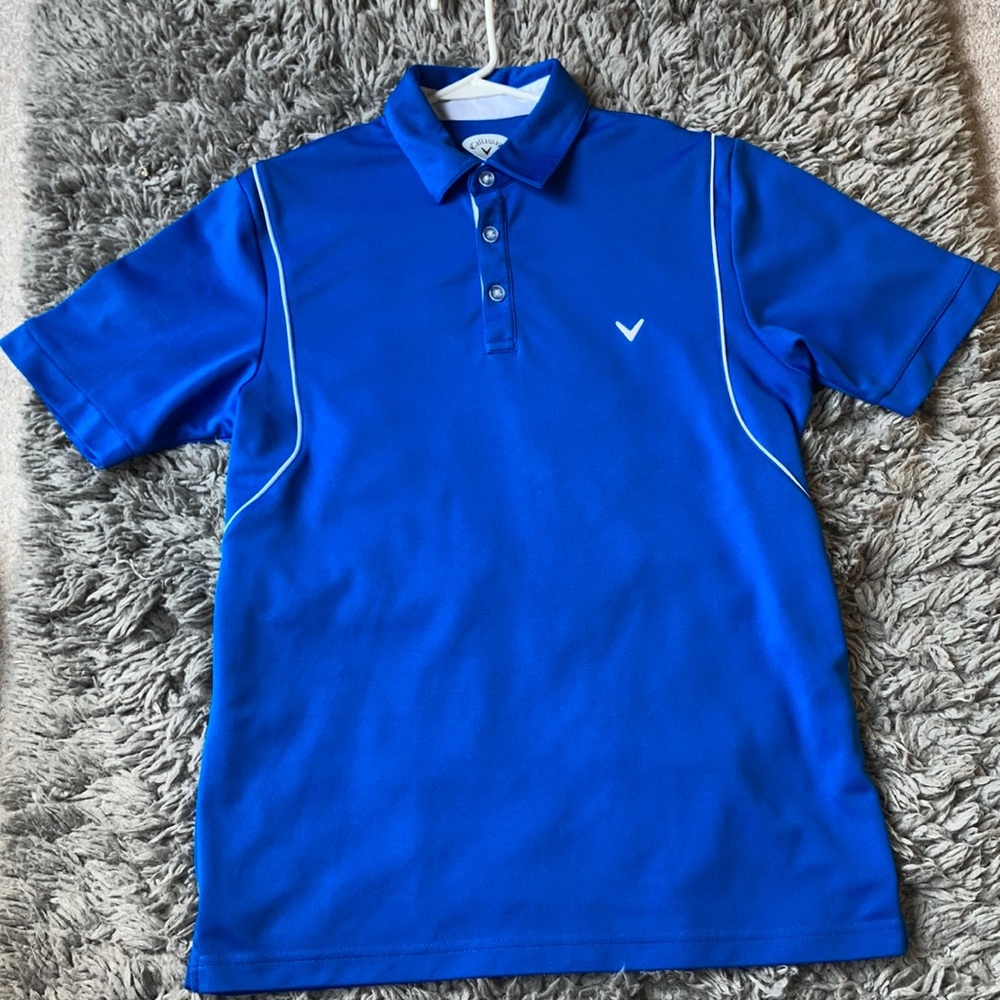 blue callaway polo